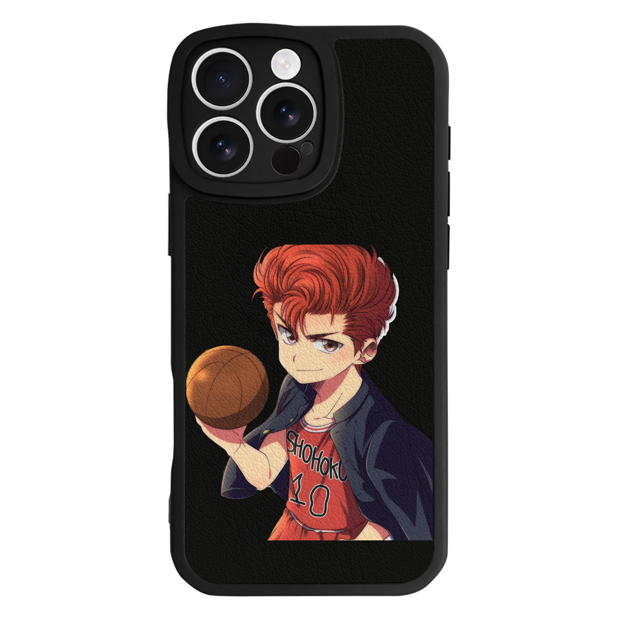 （画像用） SLAM DUNK／スラムダンク 【iPhone 16シリーズ対応】シリコンスマホケース（レザー調） 材質：シリコン